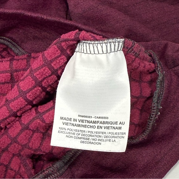 Nike Women's Golf Therma Sphere Sweater Fleece Large L Reunion Logo Pullover Top - Picture 6 of 7